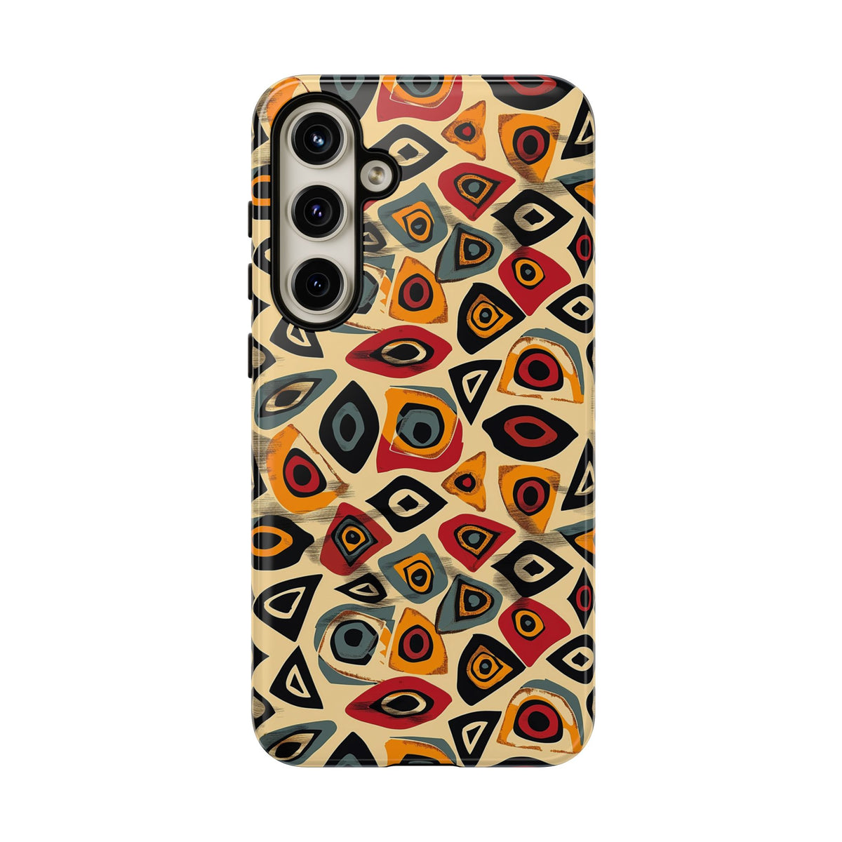 Stylish African Pattern Phone Case – Unique and Vibrant Protection 167