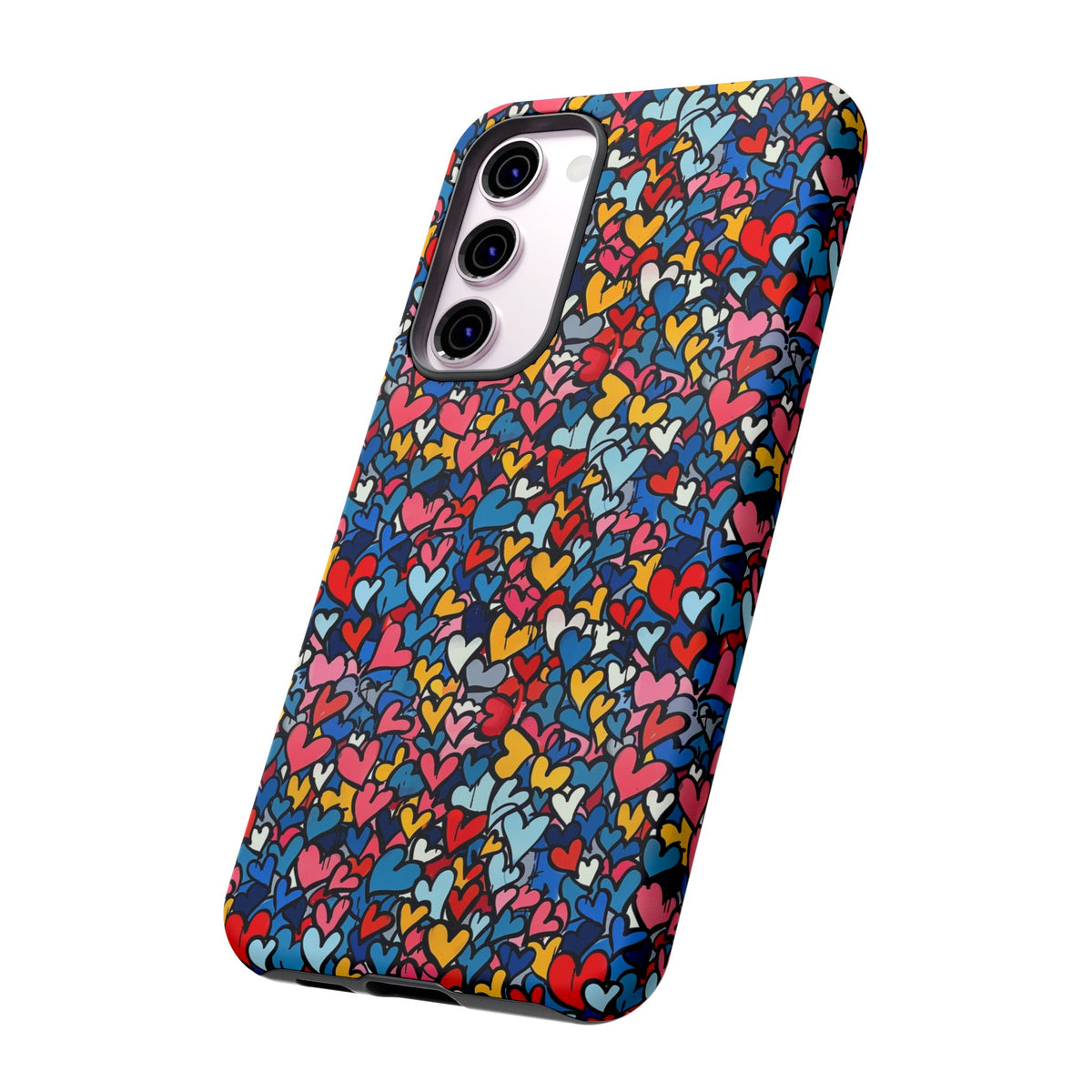 Heart Pattern Phone Case – Stylish & Loving Design for Your Device 820