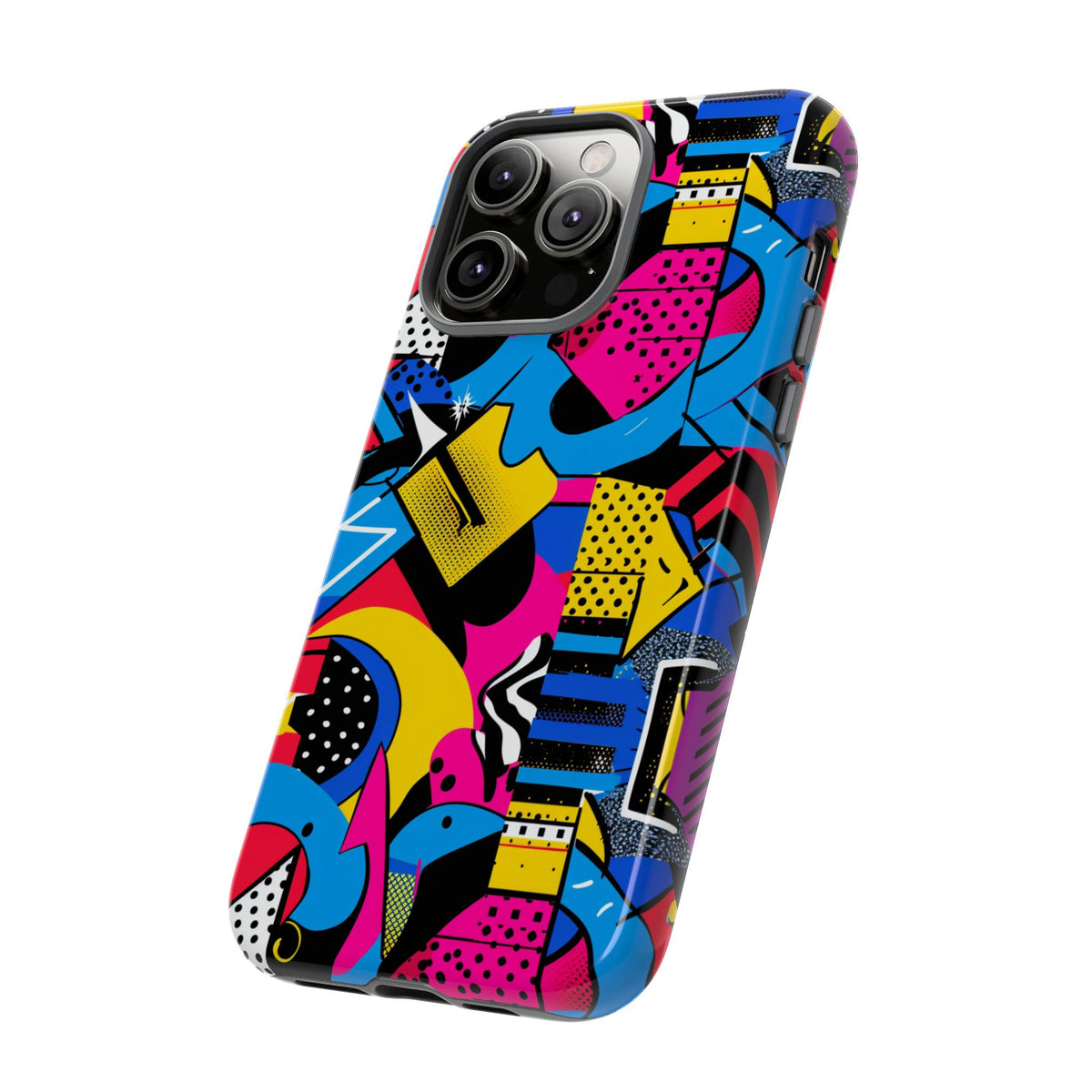 Retro 80s Seamless Phone Case – Vintage Style Meets Modern Protection