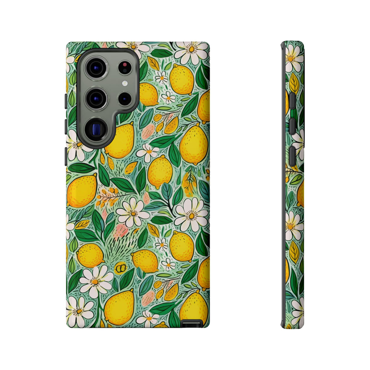 Cute Summer Lemons Phone Case – Refreshing Citrus Design for Your Phone 3