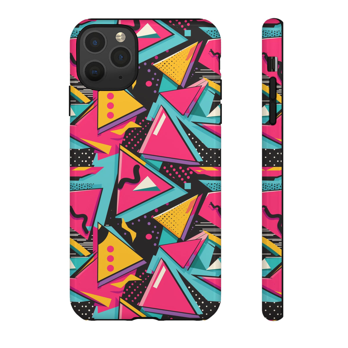 Retro 80s Seamless Phone Case – Vintage Style Meets Modern Protection 098