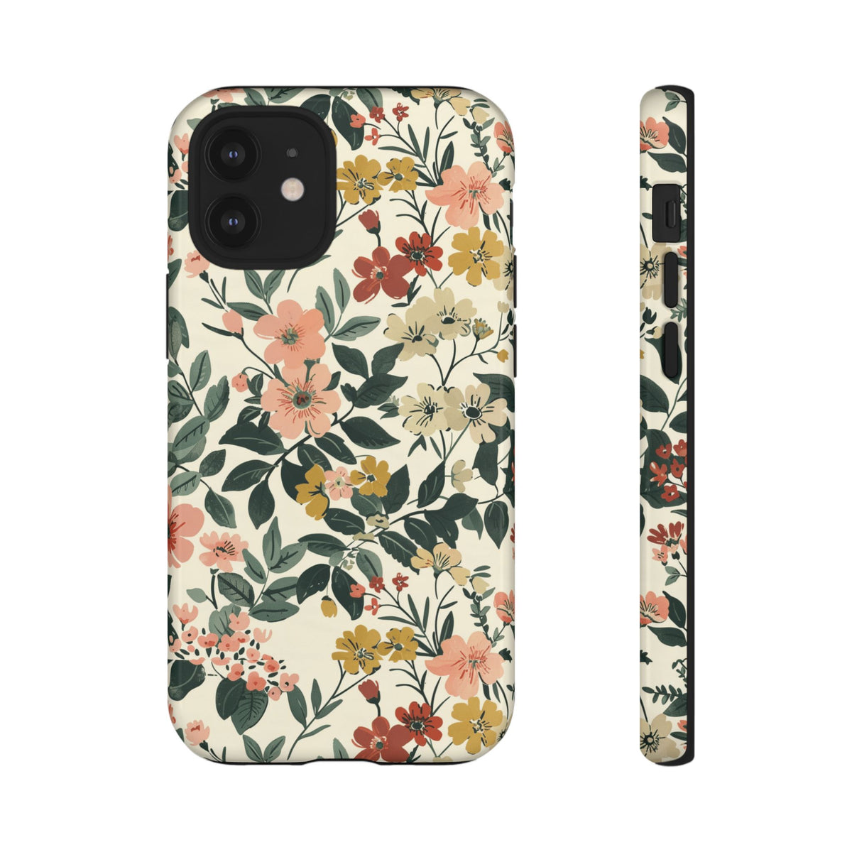 Flower-Themed Phone Case – Elegant Protection with a Floral Twist