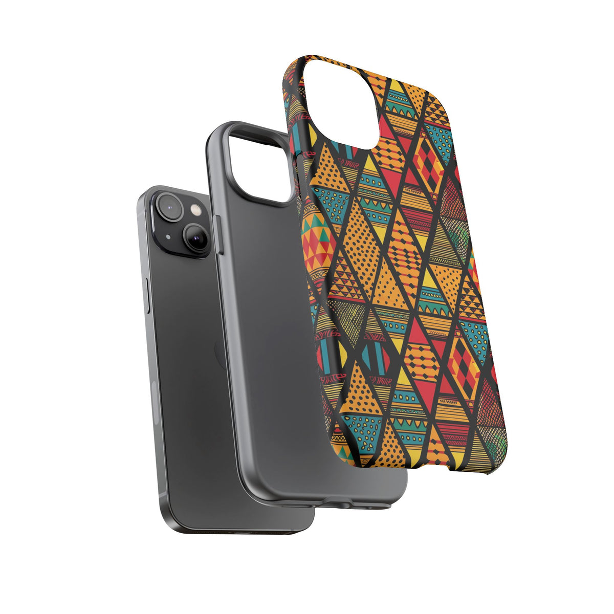 Stylish African Pattern Phone Case – Unique and Vibrant Protection 178