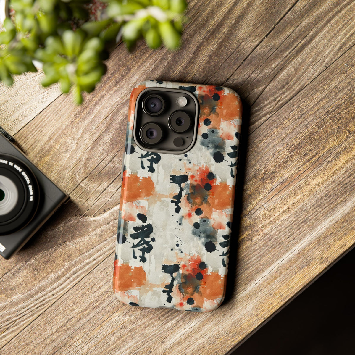 Japanese Pattern Phone Case – Elegant & Timeless Design for Your Phone 459