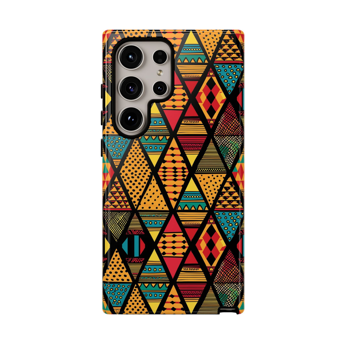 Stylish African Pattern Phone Case – Unique and Vibrant Protection 178