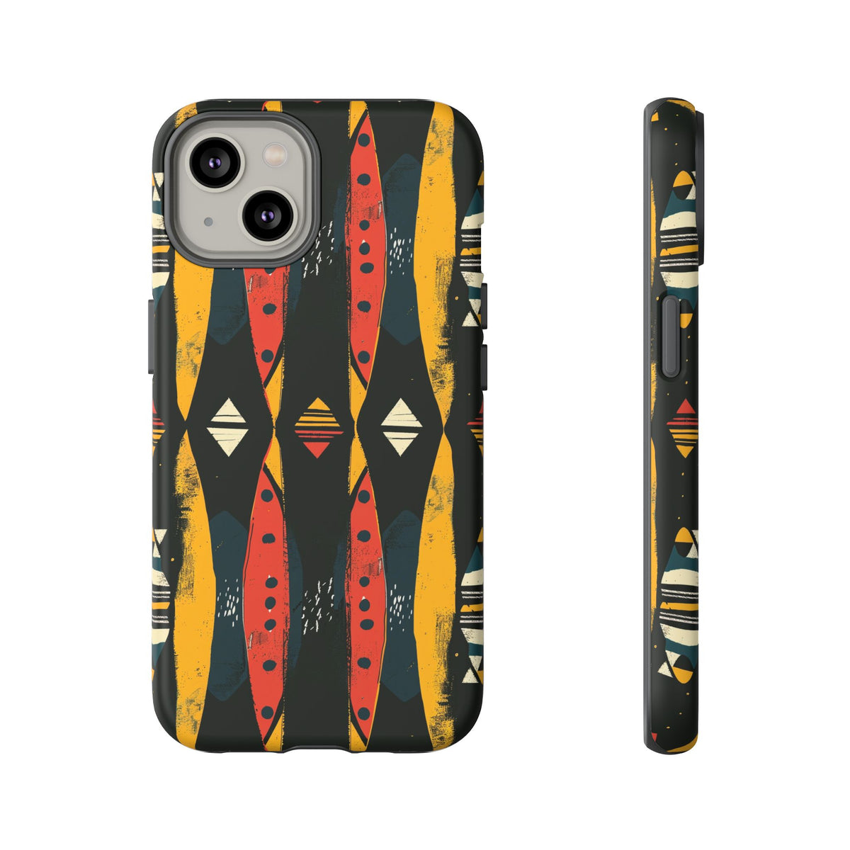 Stylish African Pattern Phone Case – Unique and Vibrant Protection 156