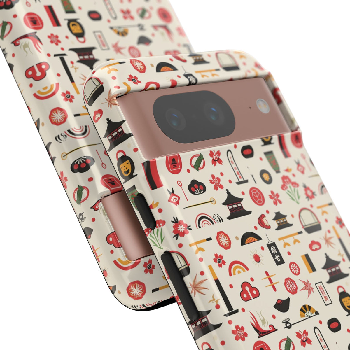 Japanese Pattern Phone Case – Elegant & Timeless Design for Your Phone 100