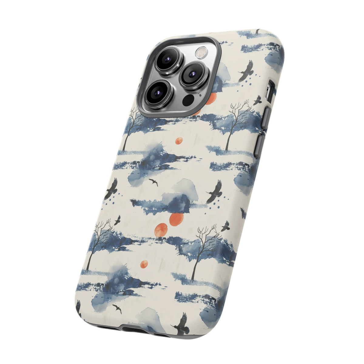 Japanese Pattern Phone Case – Elegant & Timeless Design for Your Phone 030