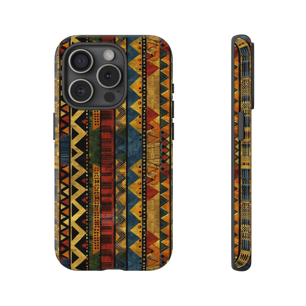 Stylish African Pattern Phone Case – Unique and Vibrant Protection 166