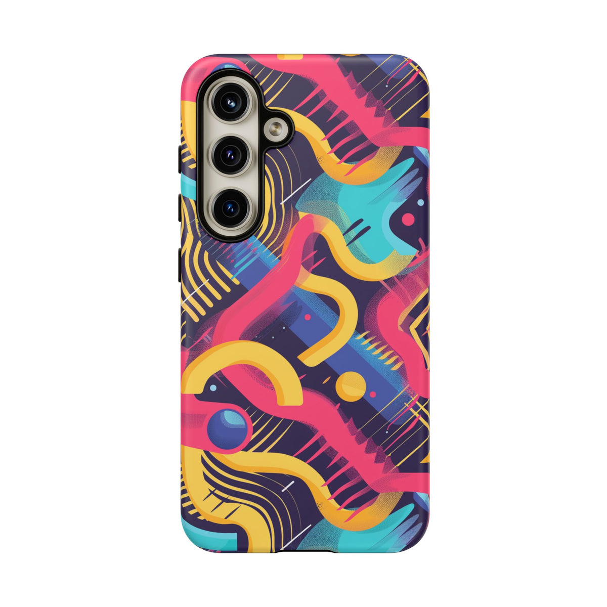 Retro 80s Seamless Phone Case – Vintage Style Meets Modern Protection 2