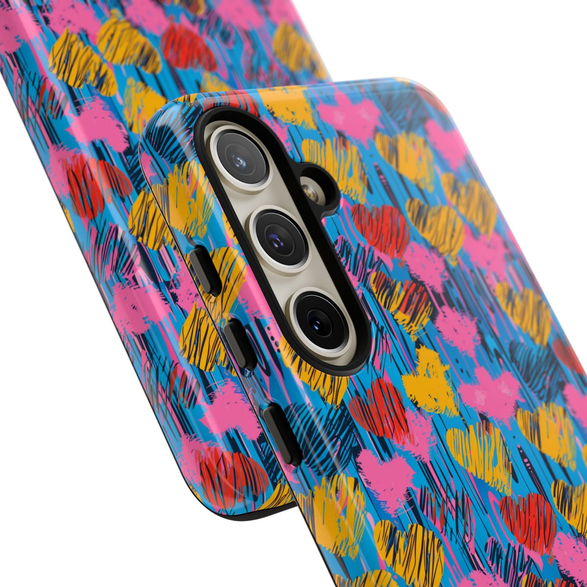 Heart Pattern Phone Case – Stylish & Loving Design for Your Device 262