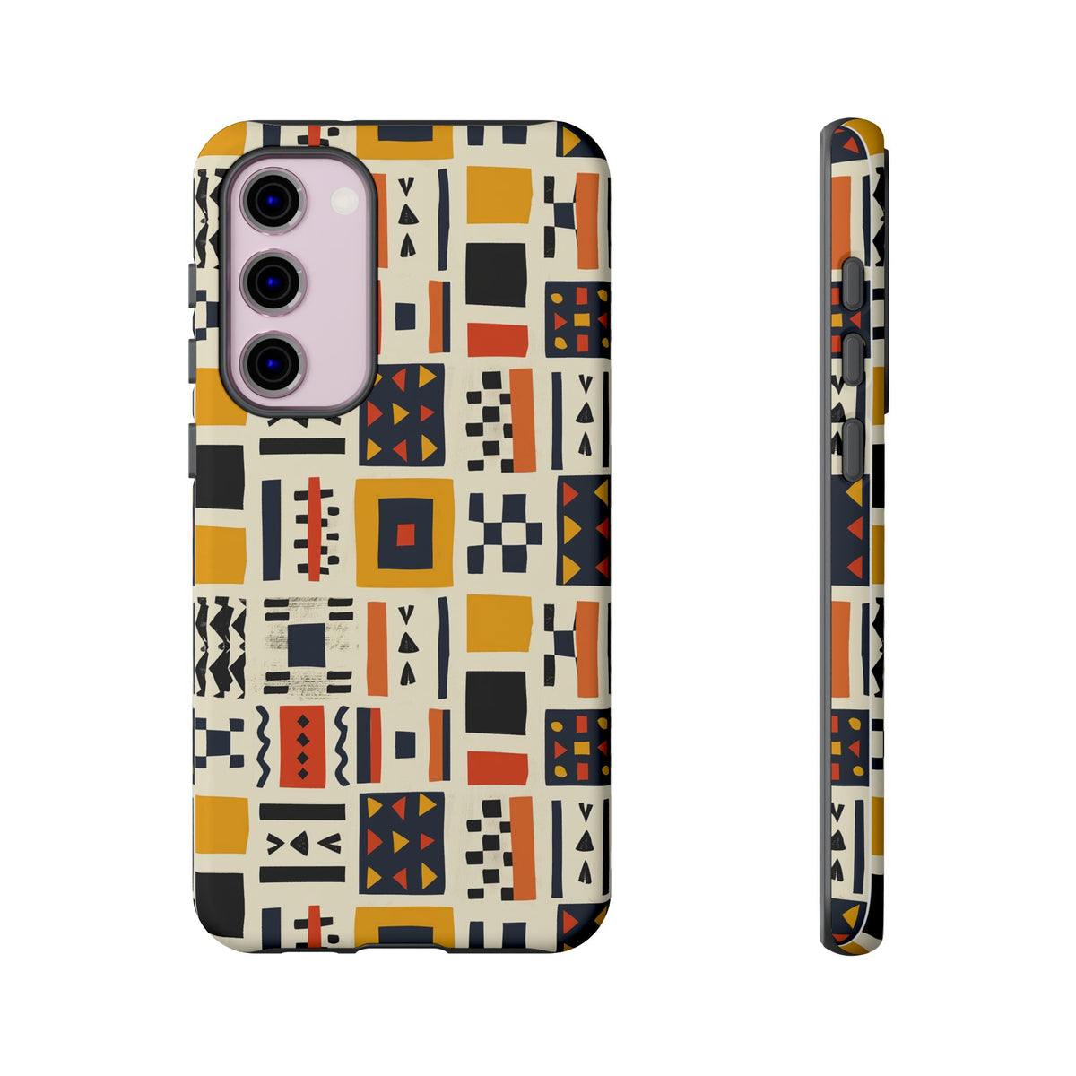 Stylish African Pattern Phone Case – Unique and Vibrant Protection 104