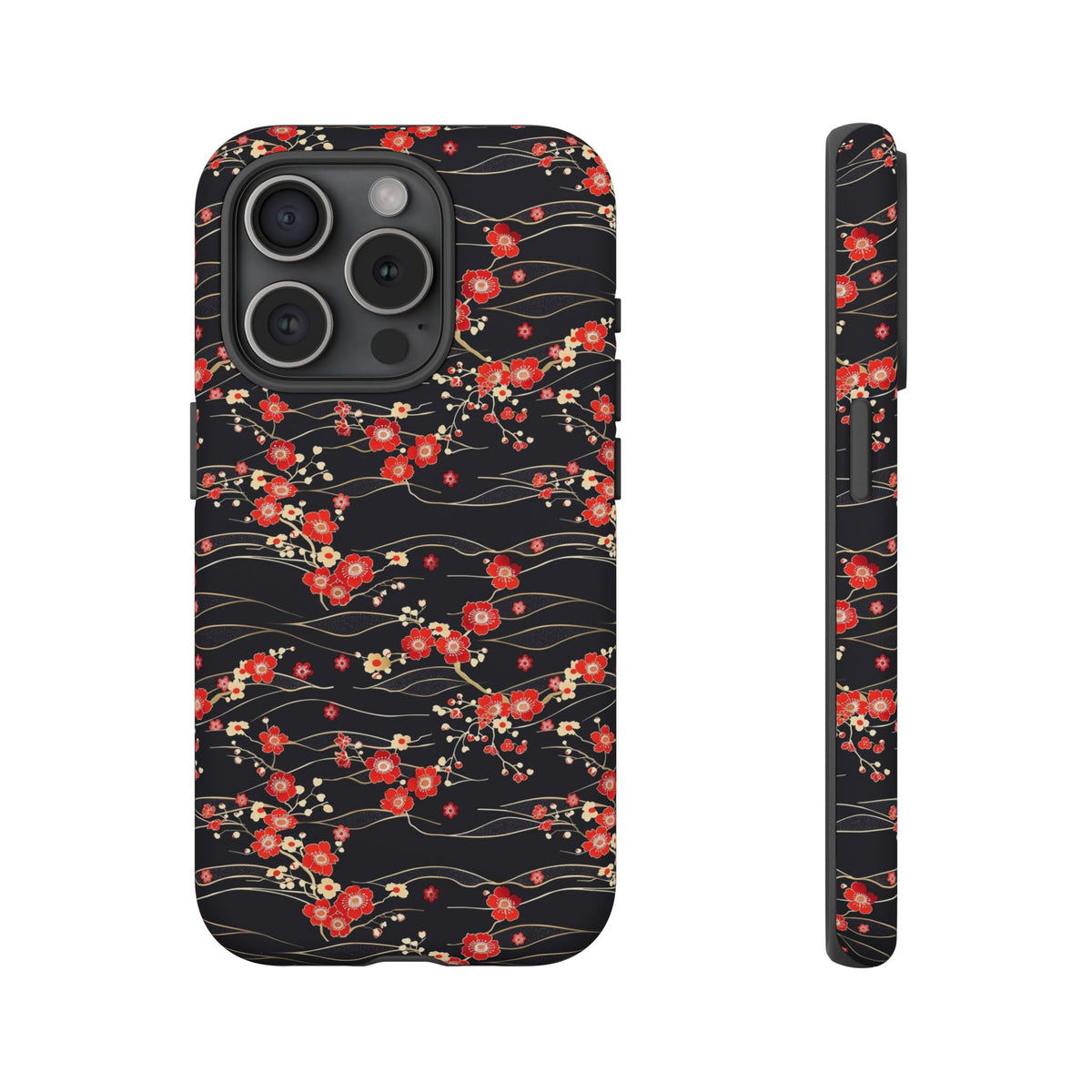 Japanese Pattern Phone Case – Elegant & Timeless Design for Your Phone 041