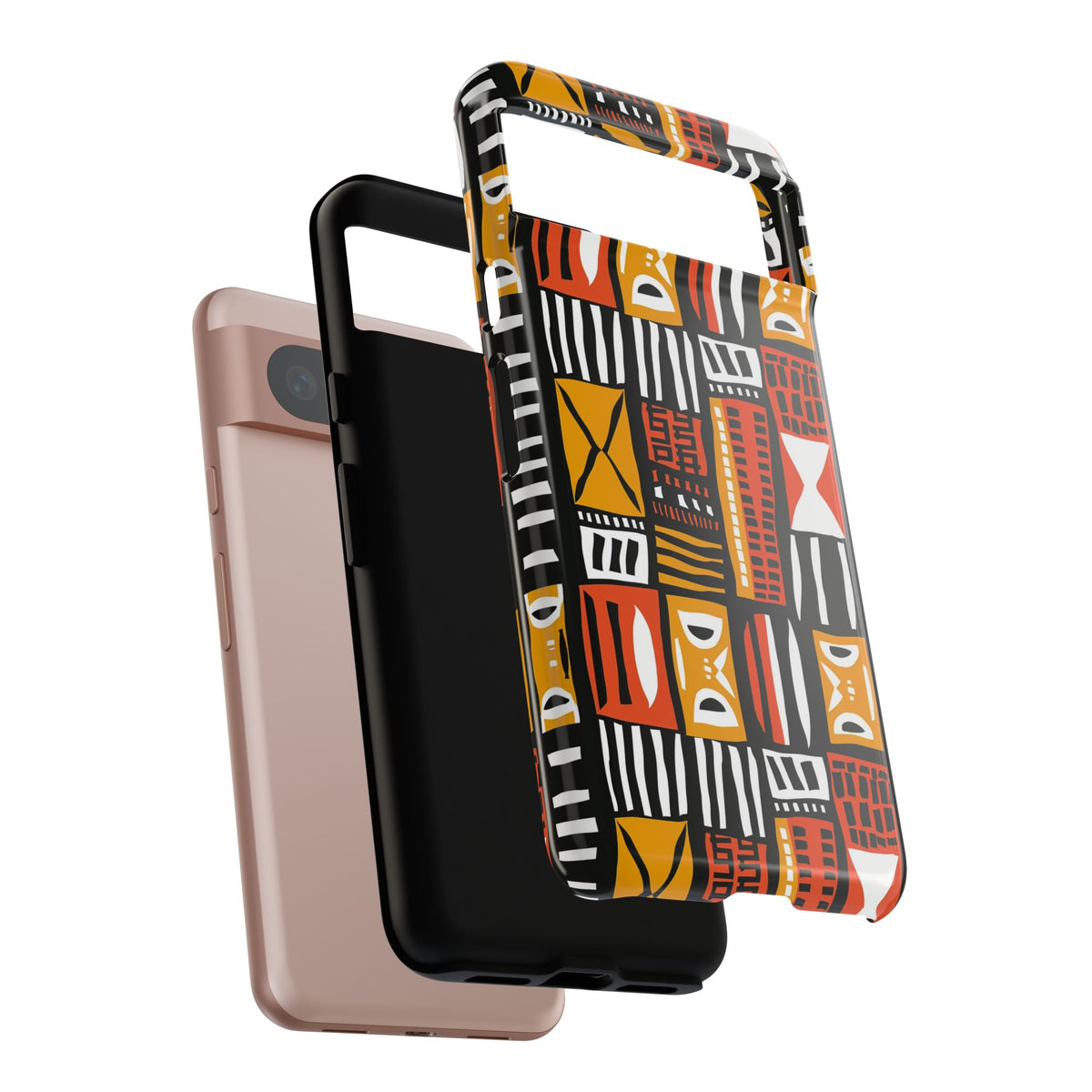 Stylish African Pattern Phone Case – Unique and Vibrant Protection 136