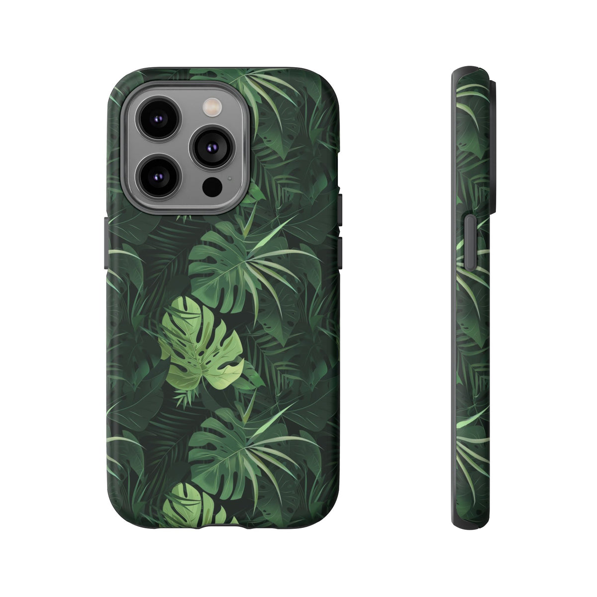 Jungle Pattern Phone Case – Exotic & Lush Design for Your Phone 335