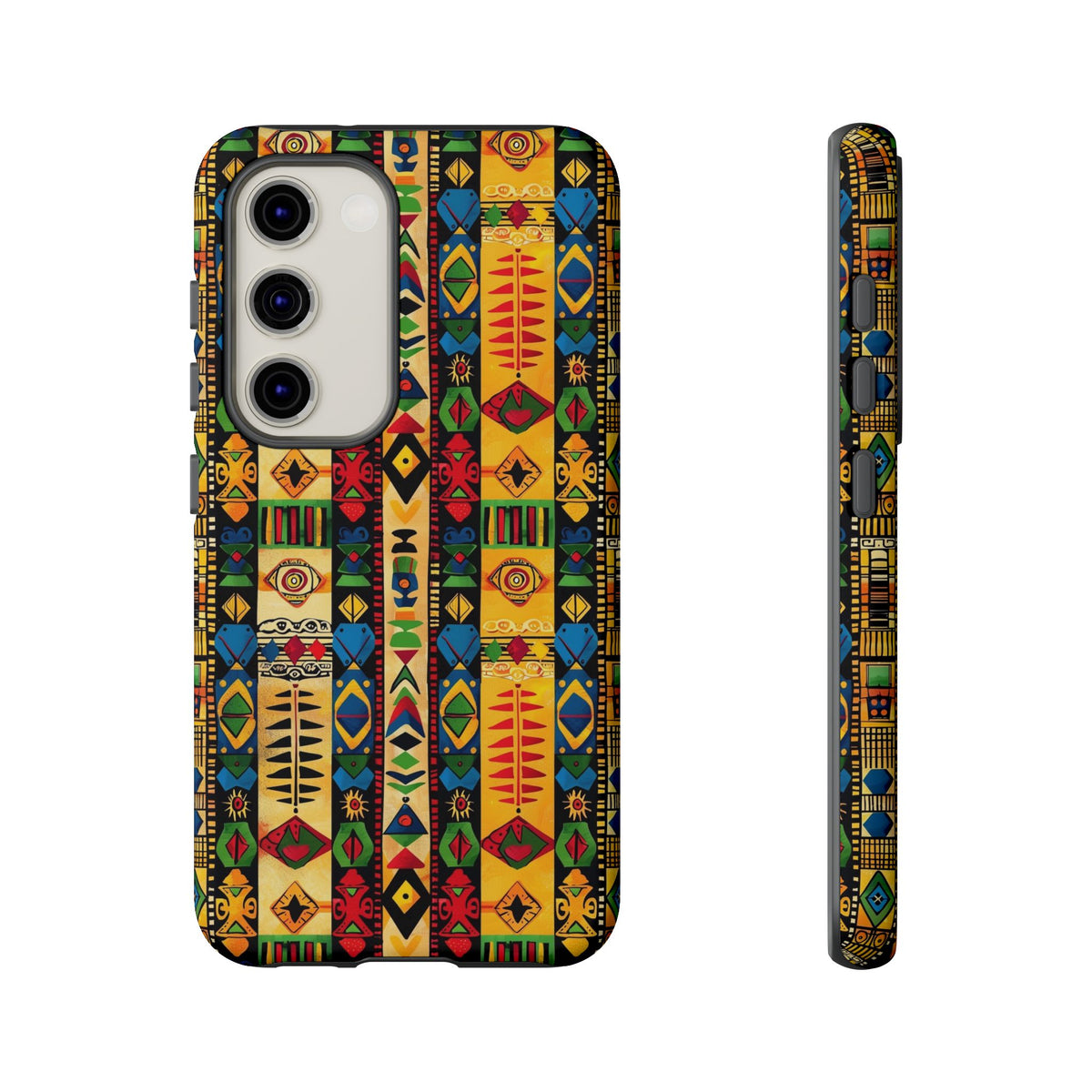 Stylish African Pattern Phone Case – Unique and Vibrant Protection 163