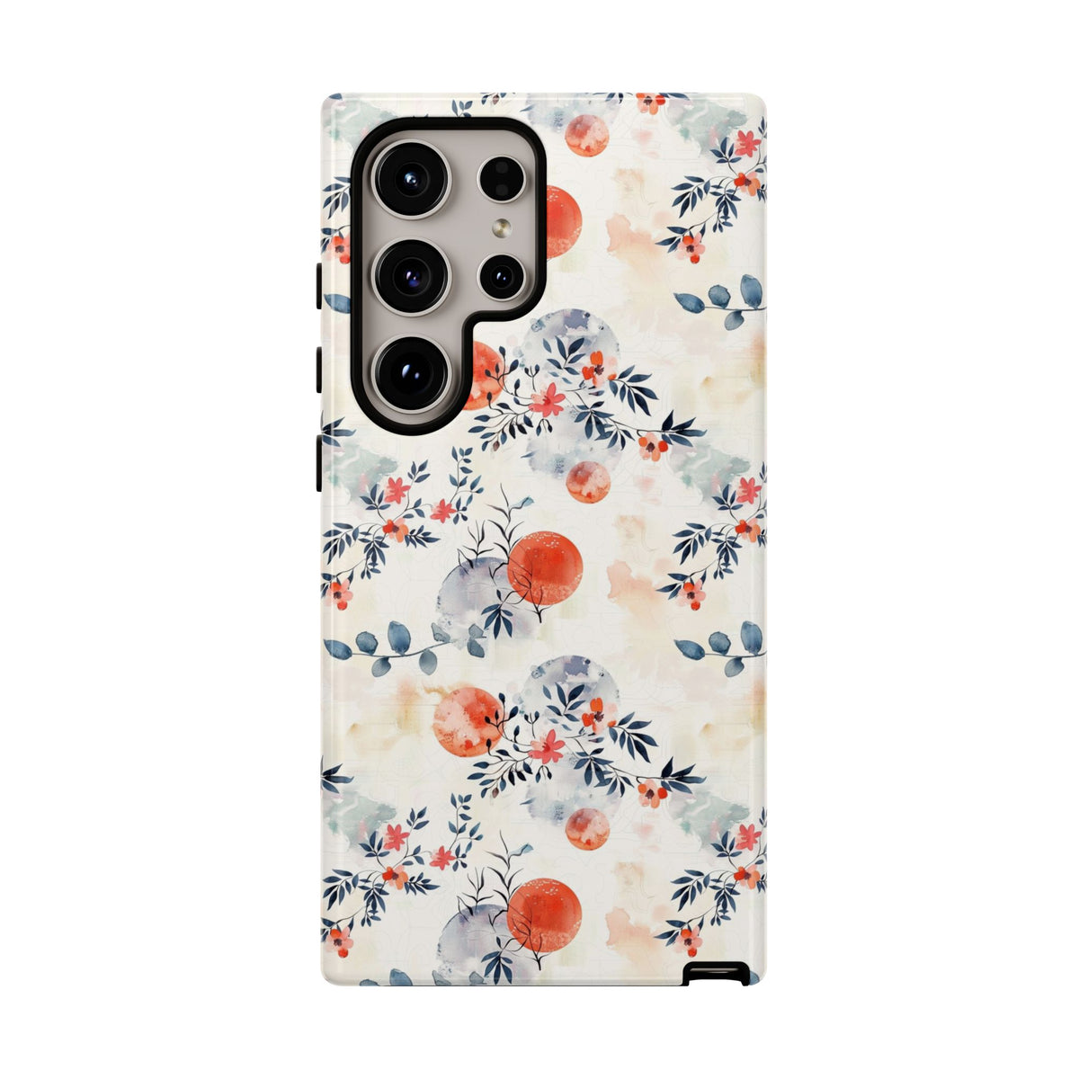 Japanese Pattern Phone Case – Elegant & Timeless Design for Your Phone 040