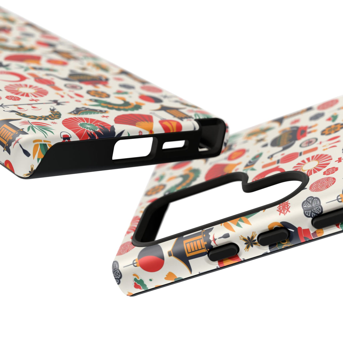 Japanese Pattern Phone Case – Elegant & Timeless Design for Your Phone 461