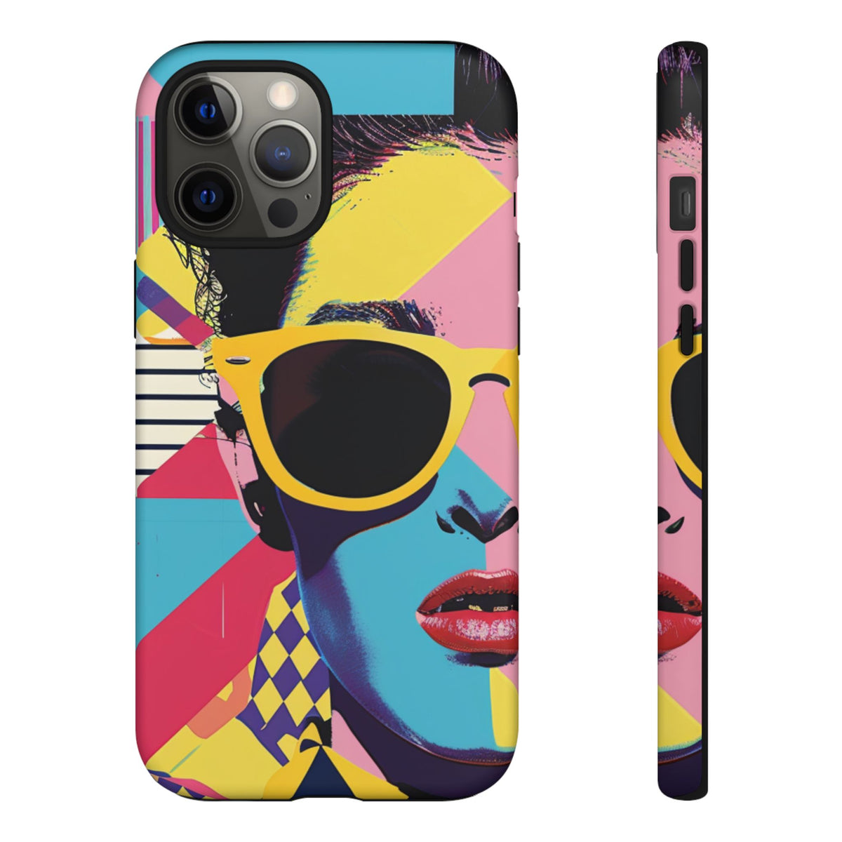 Retro 80s Seamless Phone Case – Vintage Style Meets Modern Protection 7