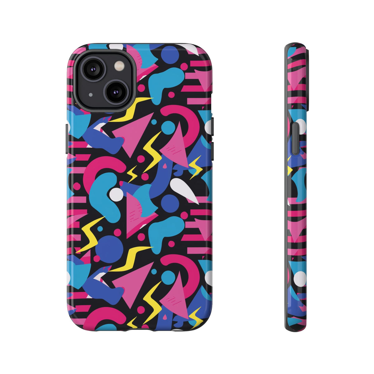 Retro 80s Seamless Phone Case – Vintage Style Meets Modern Protection 096