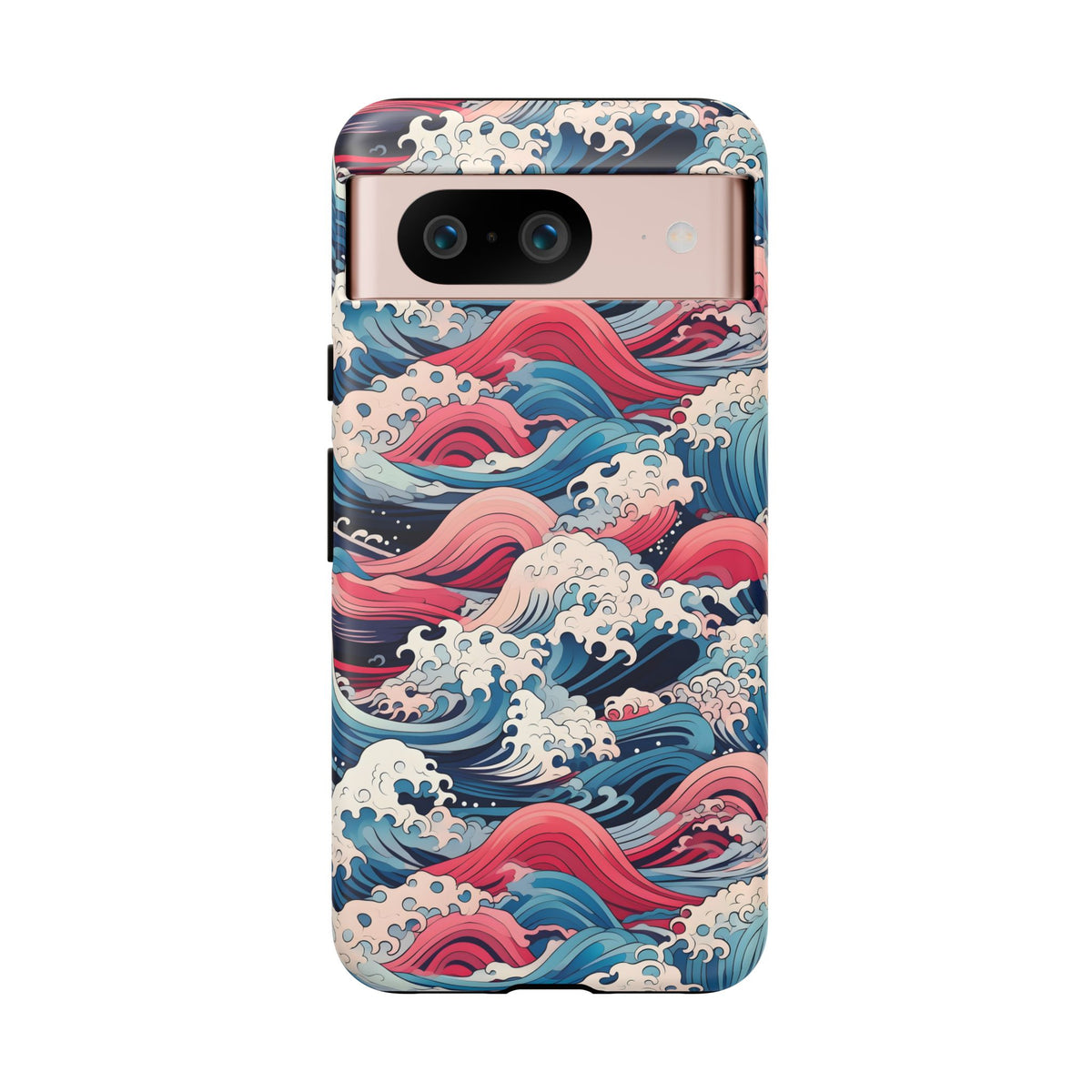 Japanese Waves Phone Case – Embrace Timeless Elegance with Classic Design 3