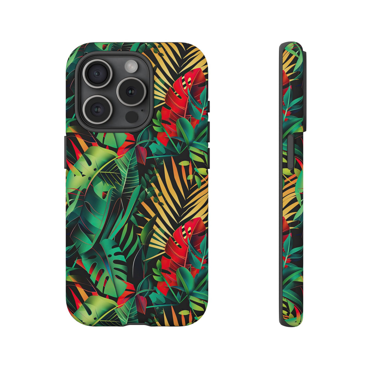 Jungle Collage Phone Case – Vibrant & Durable Nature-Inspired Protection