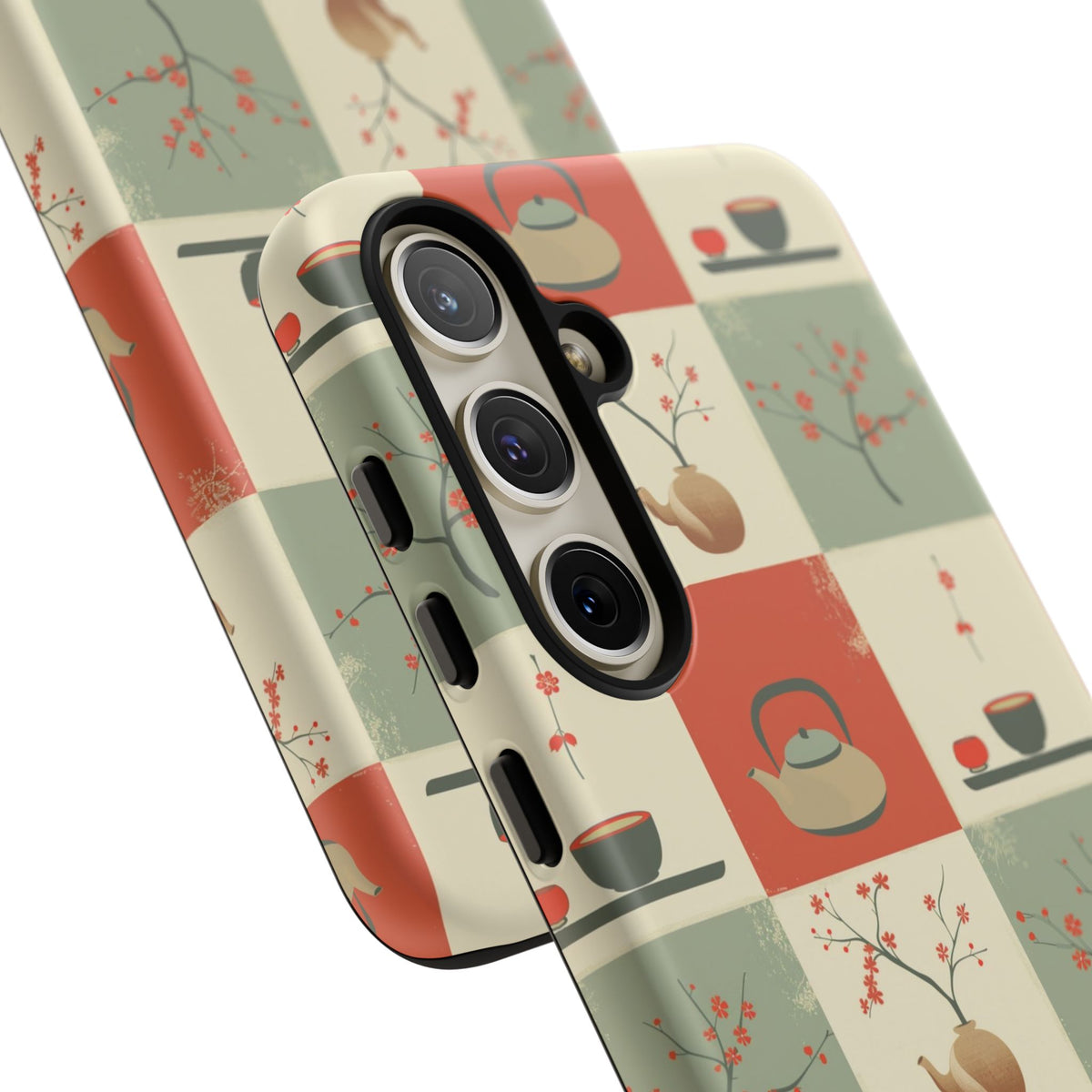 Japanese Pattern Phone Case – Elegant & Timeless Design for Your Phone 505