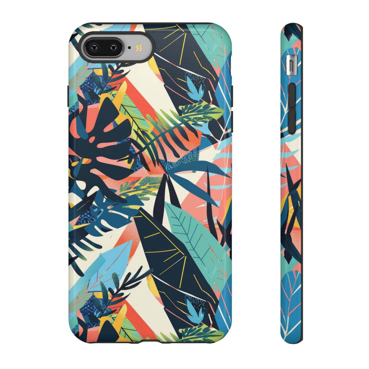 Jungle Collage Phone Case – Vibrant & Durable