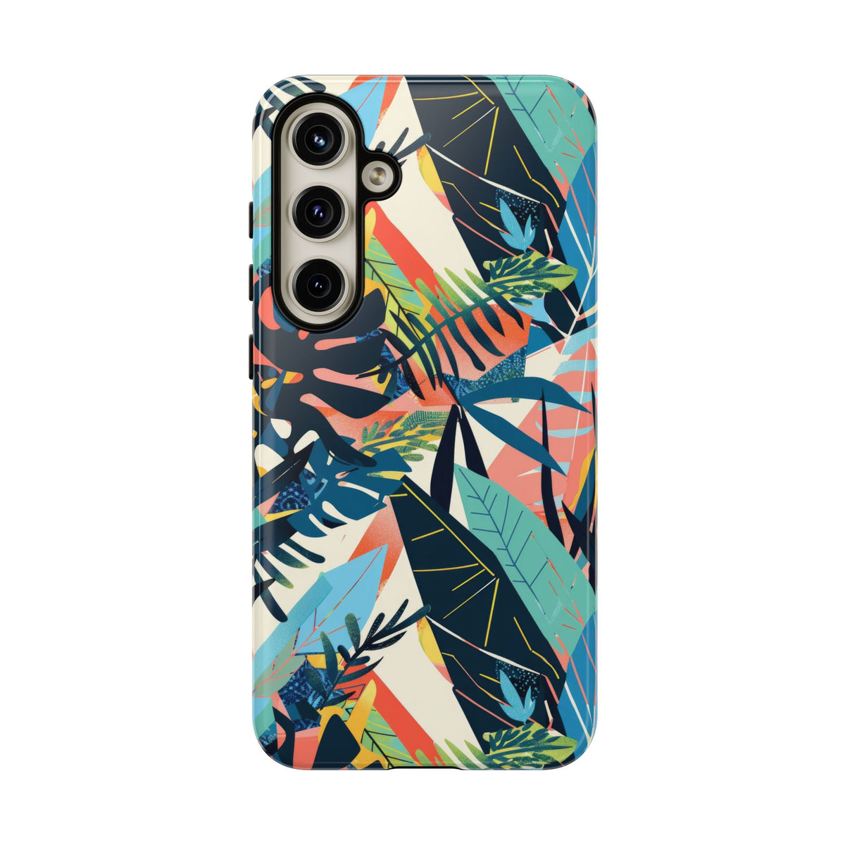 Jungle Collage Phone Case – Vibrant & Durable