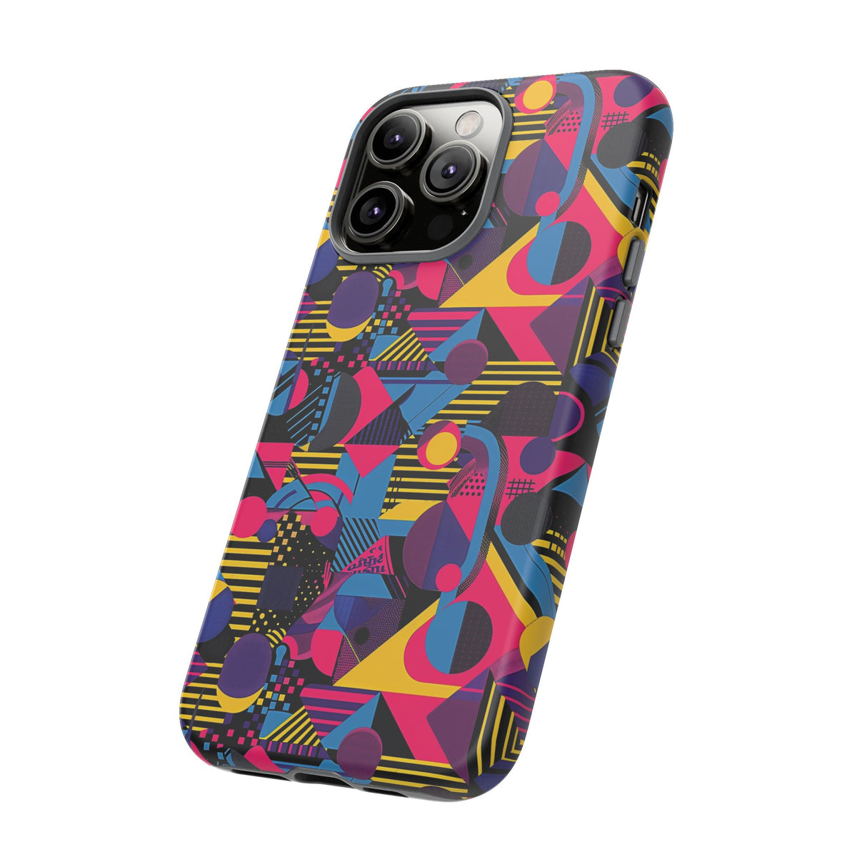 Retro 80s Seamless Phone Case – Vintage Style Meets Modern Protection 085