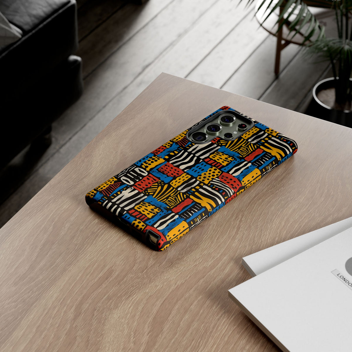 Stylish African Pattern Phone Case – Unique and Vibrant Protection 179