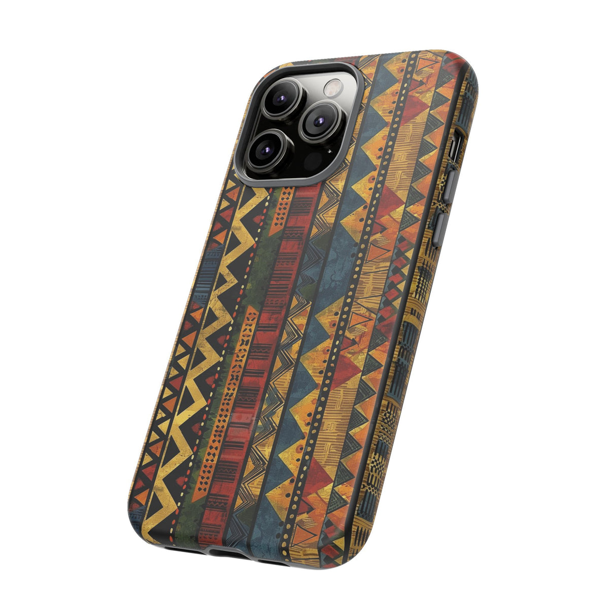 Stylish African Pattern Phone Case – Unique and Vibrant Protection 166