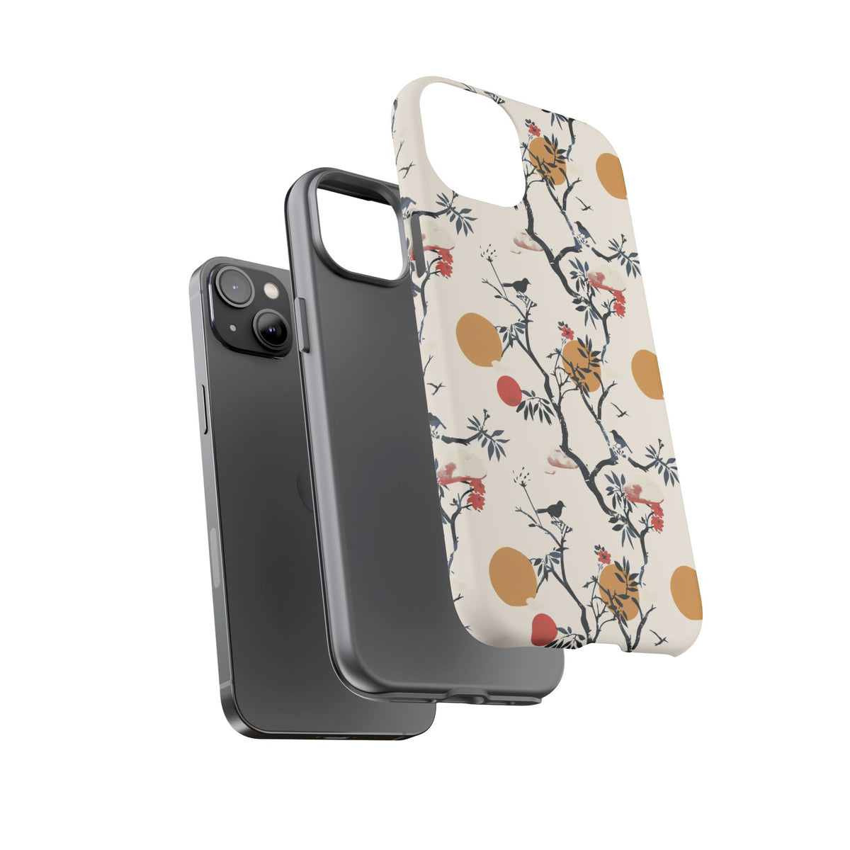 Japanese Pattern Phone Case – Elegant & Timeless Design for Your Phone 054