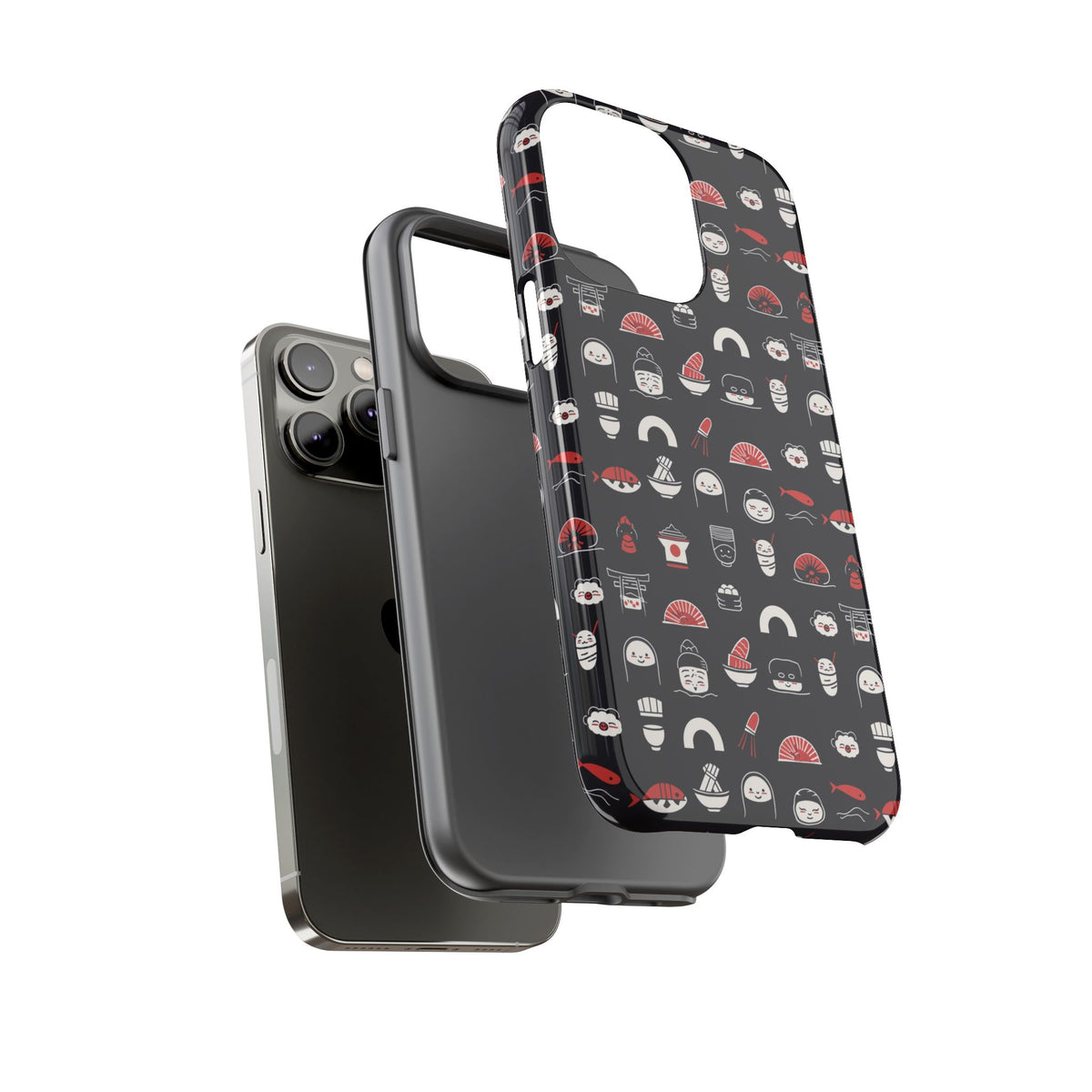 Japanese Pattern Phone Case – Elegant & Timeless Design for Your Phone 456