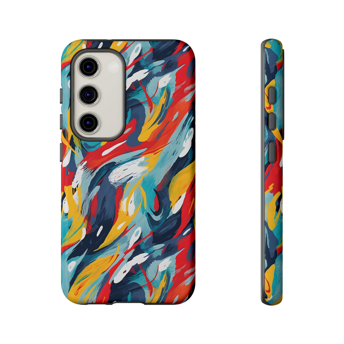 Tough CasesAbstract Painting Design Phone Case – Modern Art-Inspired Phone Cover 8