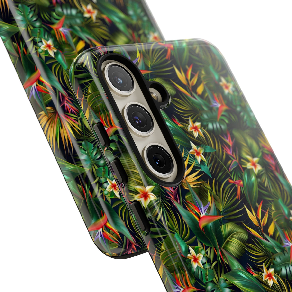 Jungle Pattern Phone Case – Exotic & Lush Design for Your Phone 348