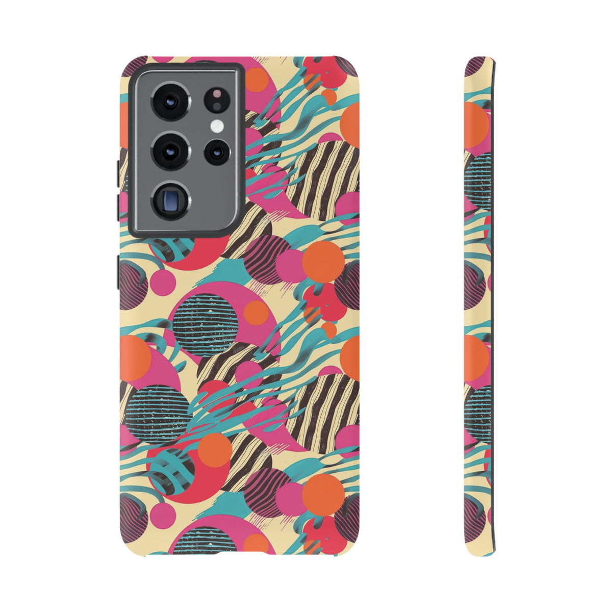 Retro 80s Seamless Phone Case – Vintage Style Meets Modern Protection 167