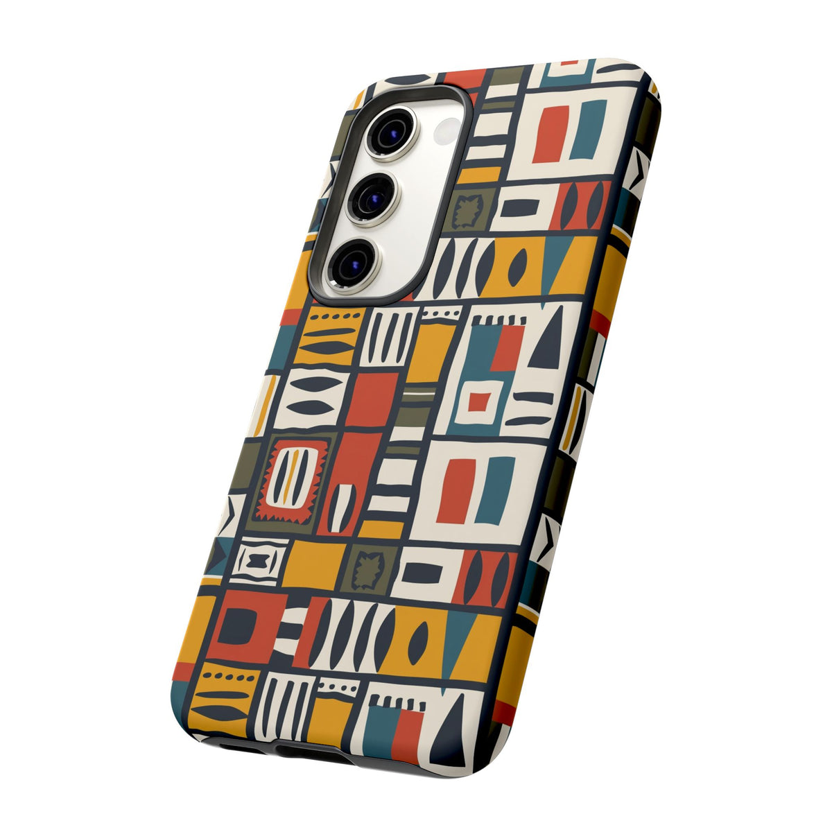 Stylish African Pattern Phone Case – Unique and Vibrant Protection 013