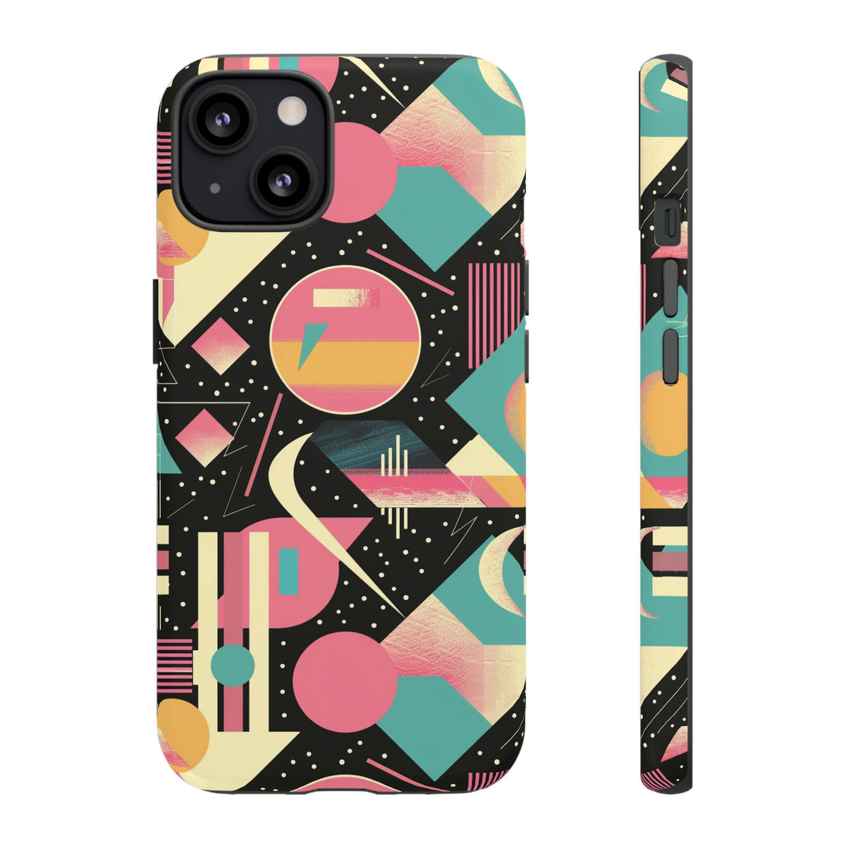 Retro 80s Seamless Phone Case – Vintage Style Meets Modern Protection 8