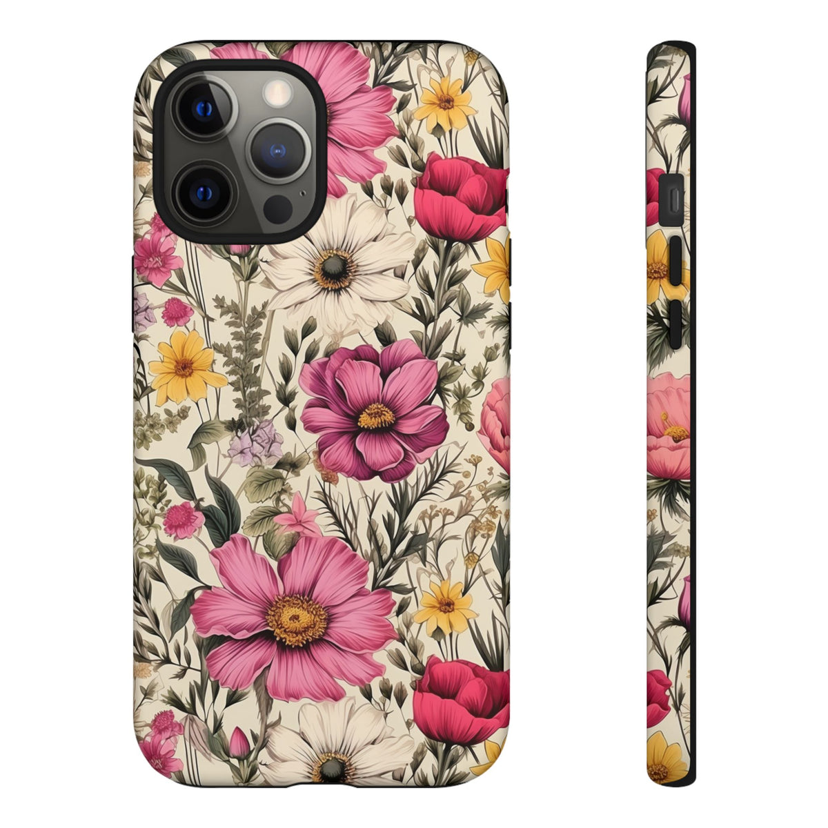 Tough CasesWildflower Design Phone Case – Beautiful Nature-Inspired Floral Pattern 2