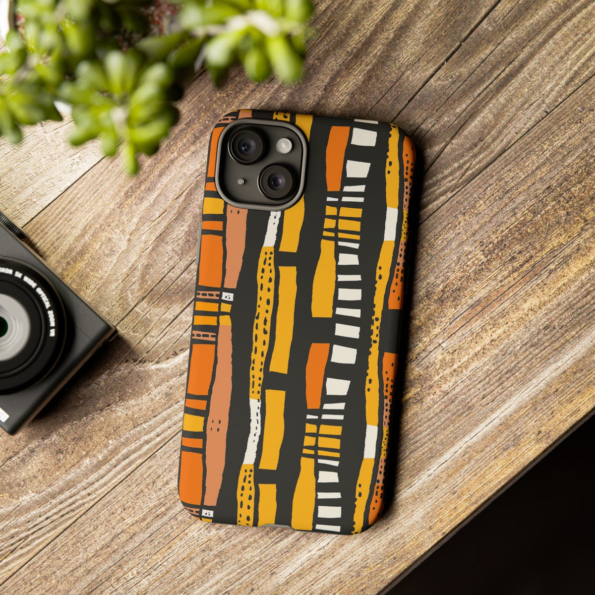 Stylish African Pattern Phone Case – Unique and Vibrant Protection 152