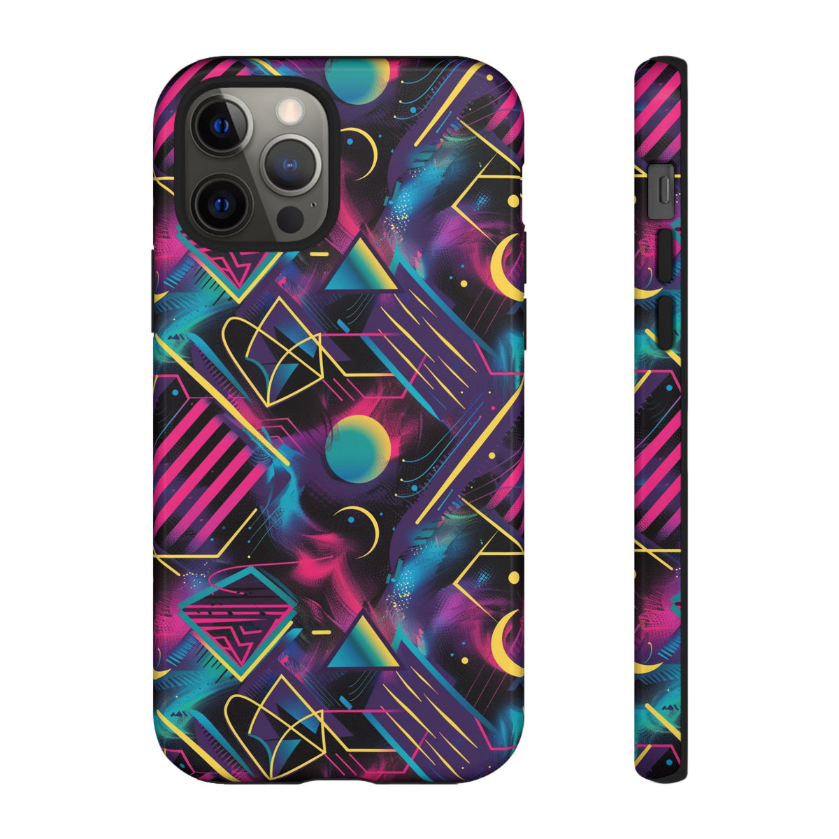 Retro 80s Seamless Phone Case – Vintage Style Meets Modern Protection 076