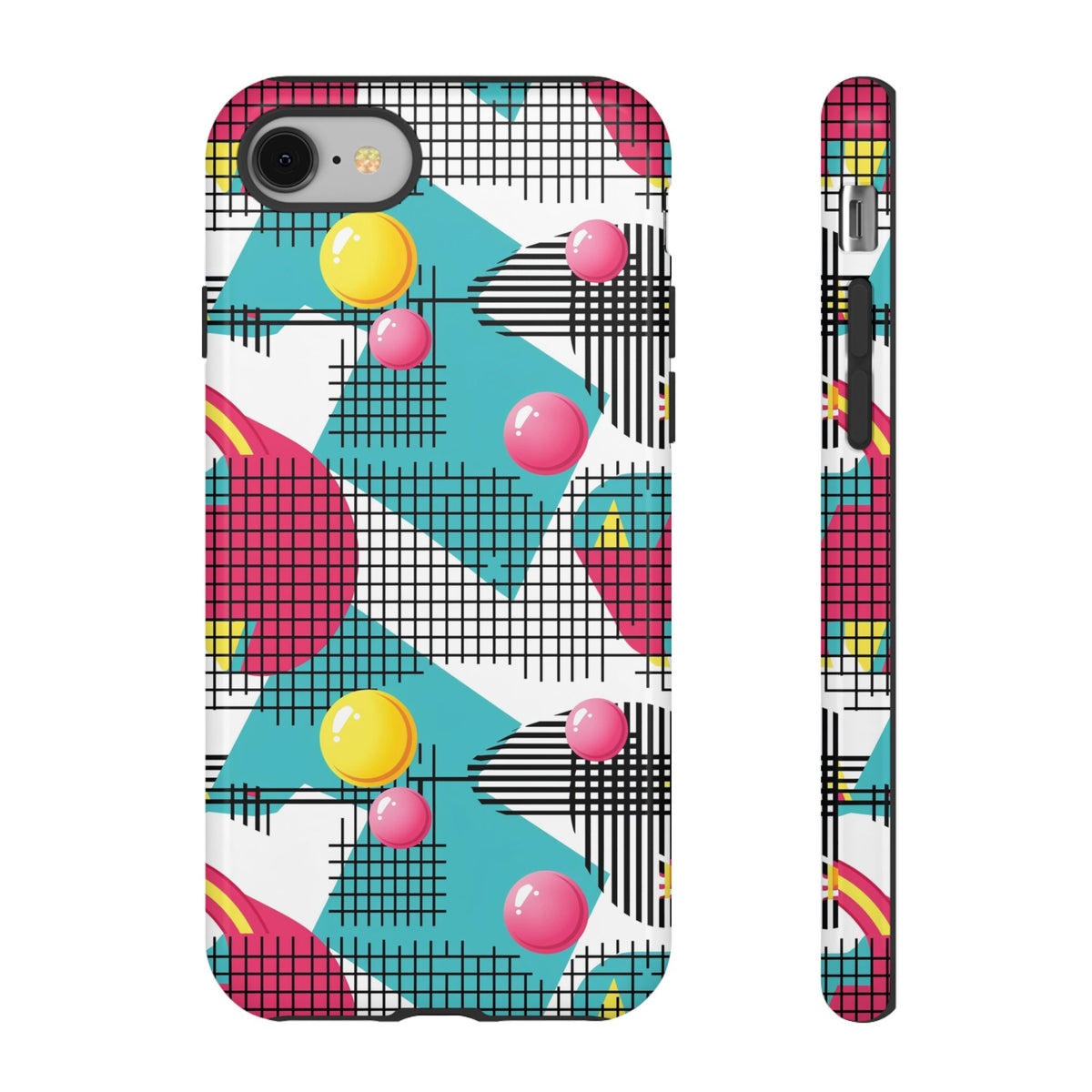 Retro 80s Seamless Phone Case – Vintage Style Meets Modern Protection 161