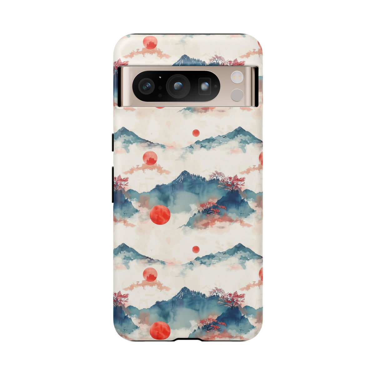 Japanese Pattern Phone Case – Elegant & Timeless Design for Your Phone 477