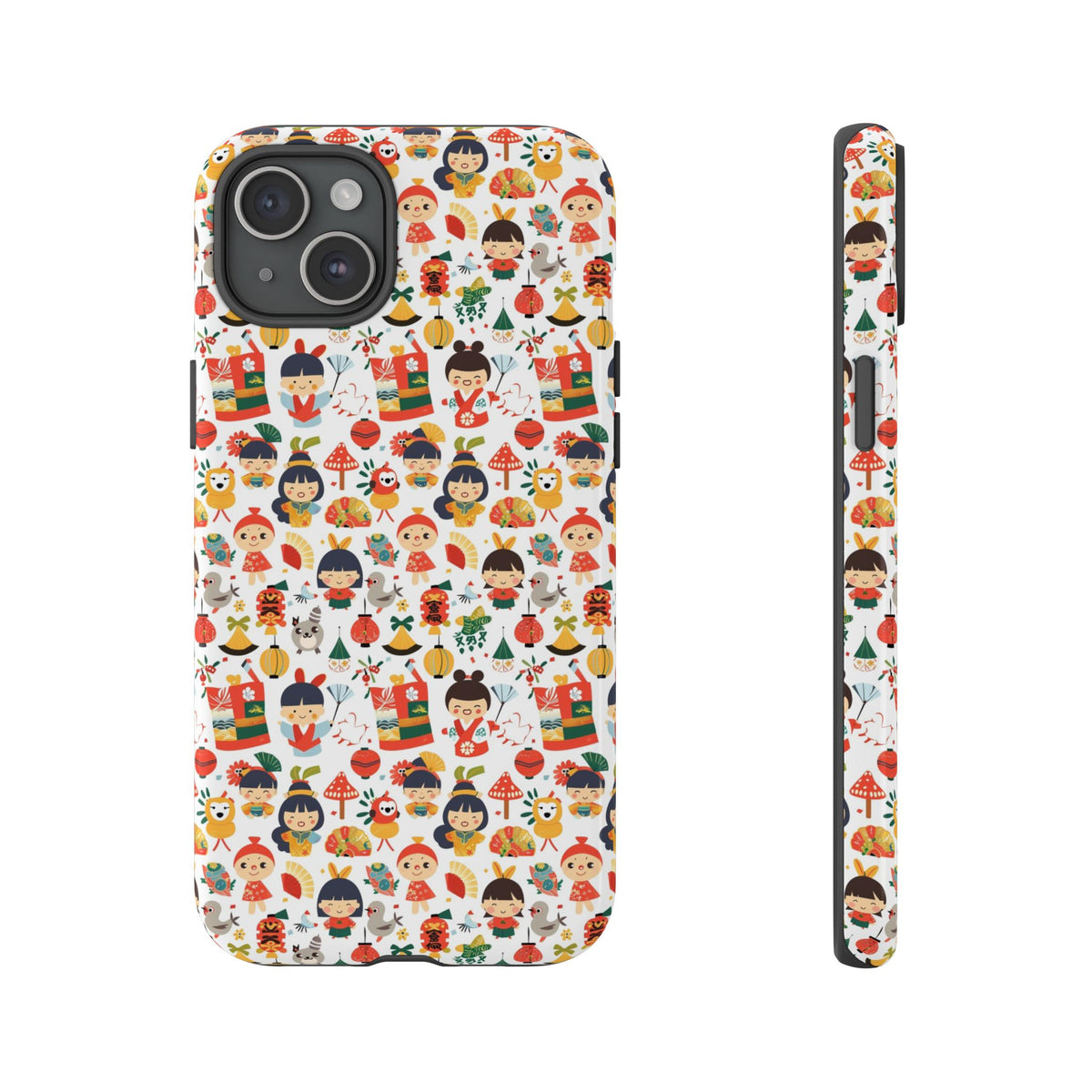 Japanese Pattern Phone Case – Elegant & Timeless Design for Your Phone 102