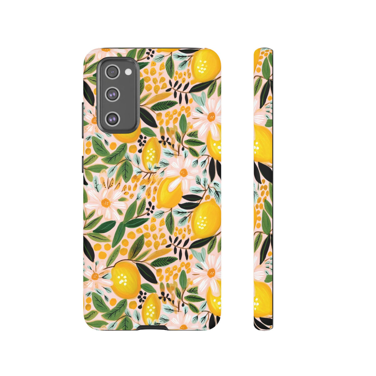 Cute Summer Lemons Phone Case – Refreshing Citrus Design for Your Phone 2