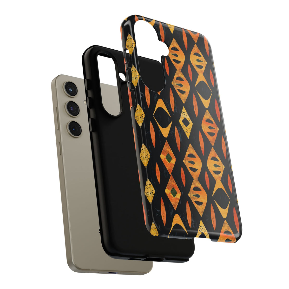 Stylish African Pattern Phone Case – Unique and Vibrant Protection 154