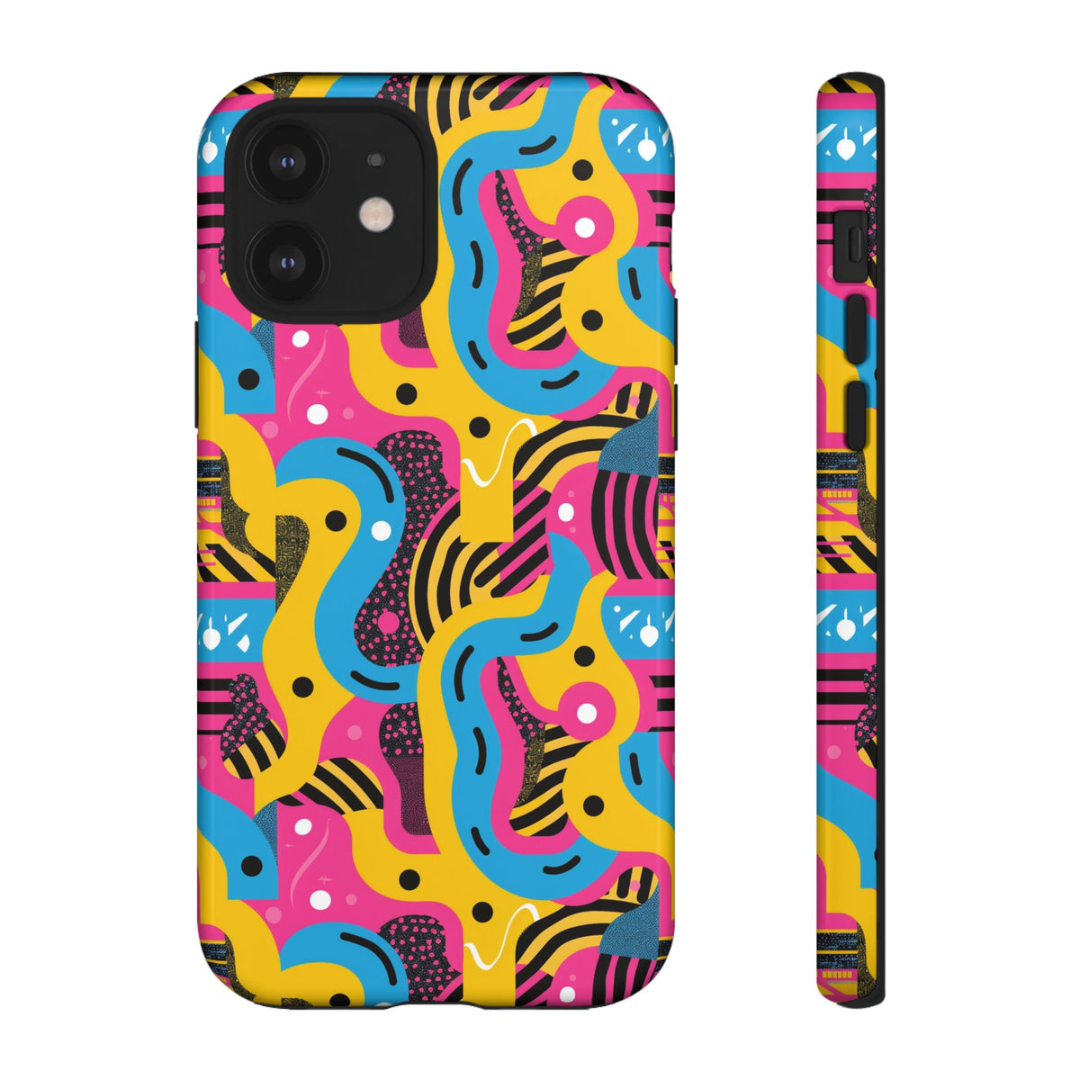 Retro 80s Seamless Phone Case – Vintage Style Meets Modern Protection 109