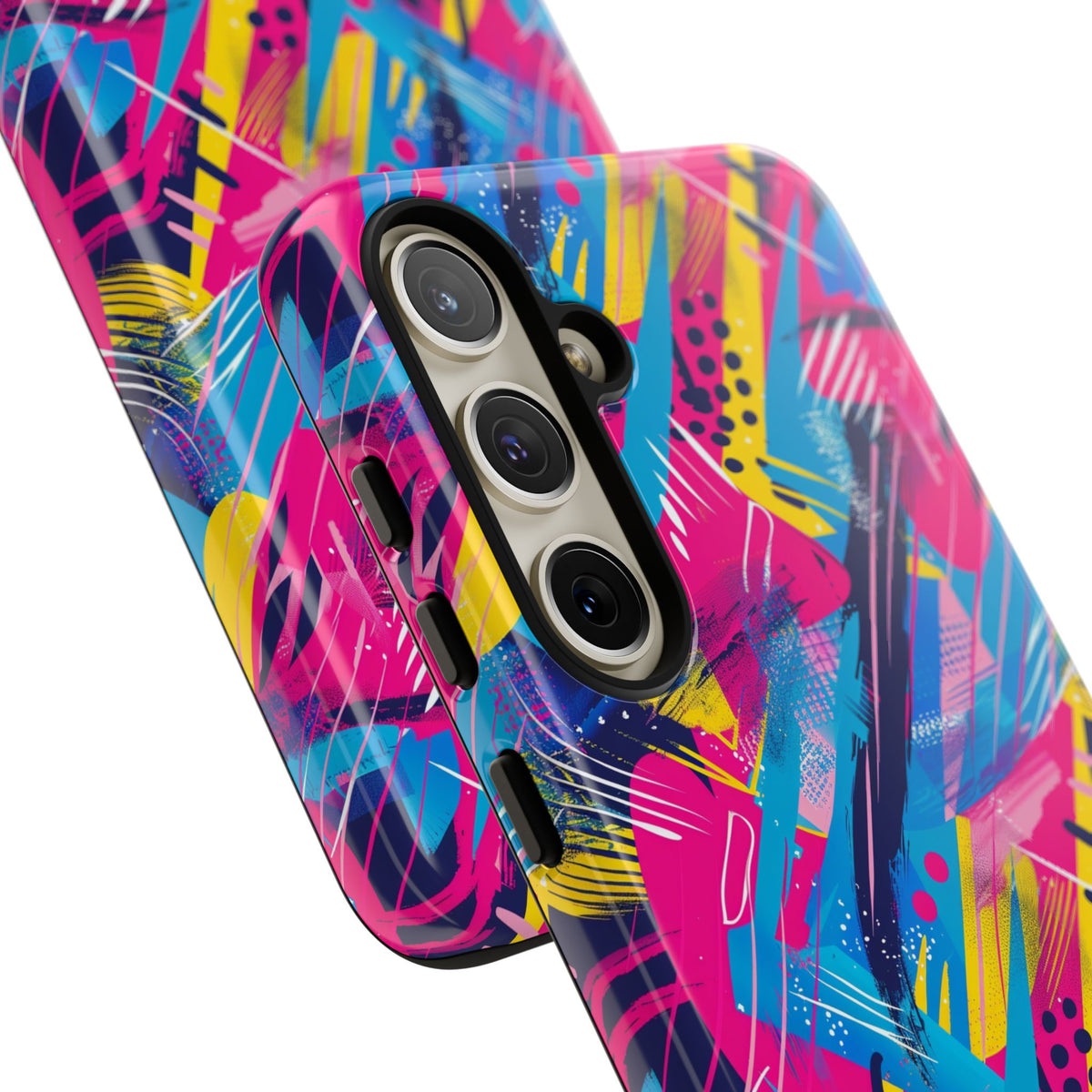 Retro 80s Seamless Phone Case – Vintage Style Meets Modern Protection 103