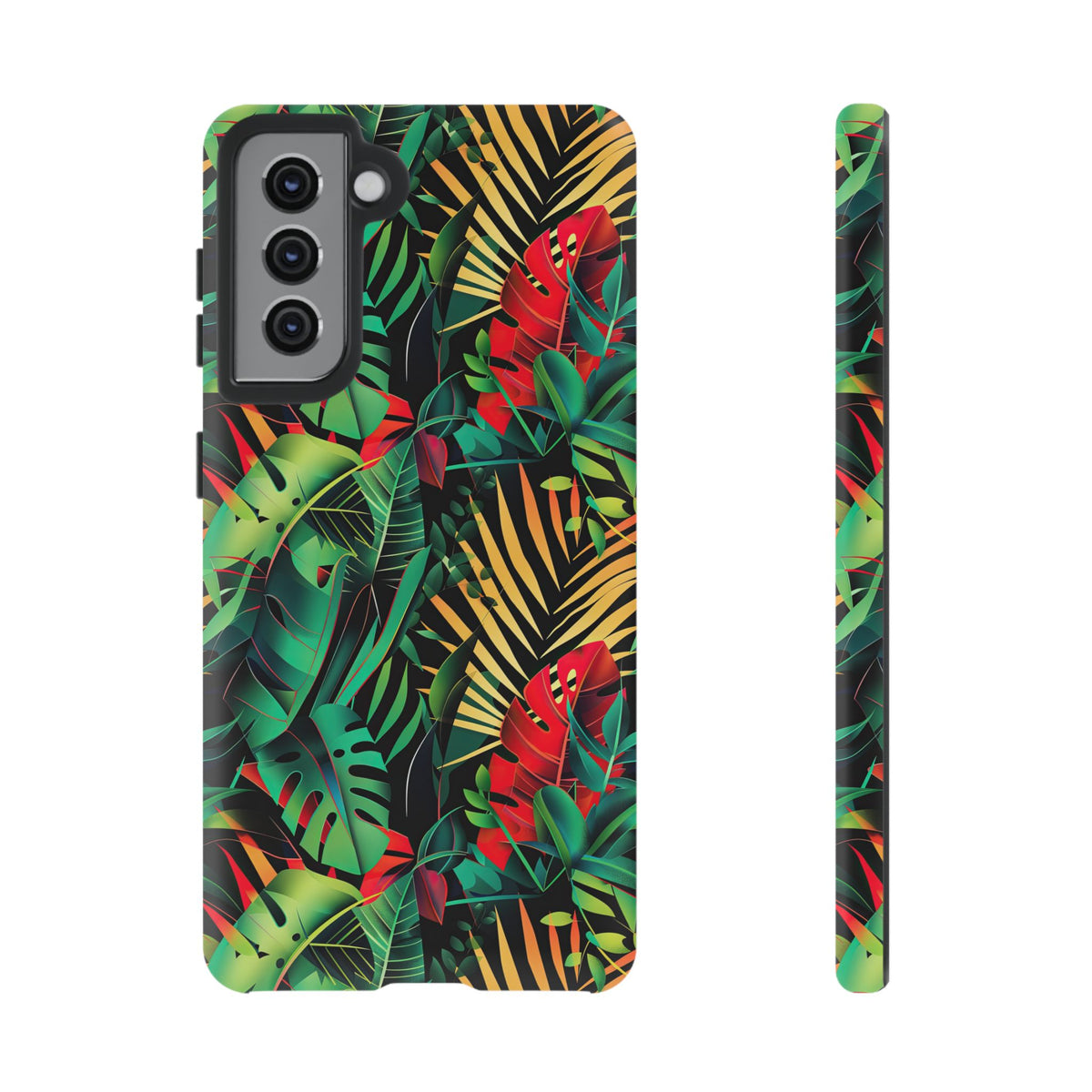 Jungle Collage Phone Case – Vibrant & Durable Nature-Inspired Protection